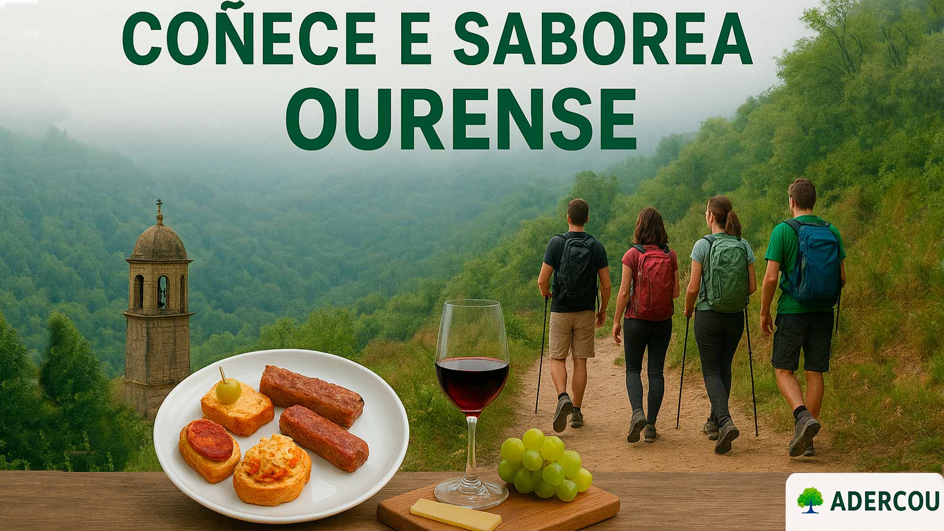 🌿 Conoce y Saborea Ourense con ADERCOU 🍷🍴