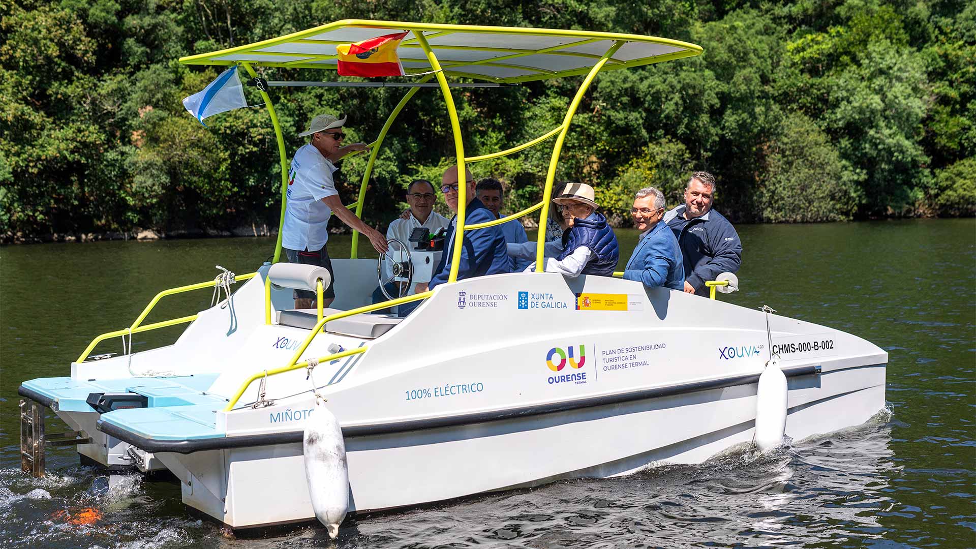 Ecobarcos de Ourense, una apuesta por el turismo sostenible en Ourense